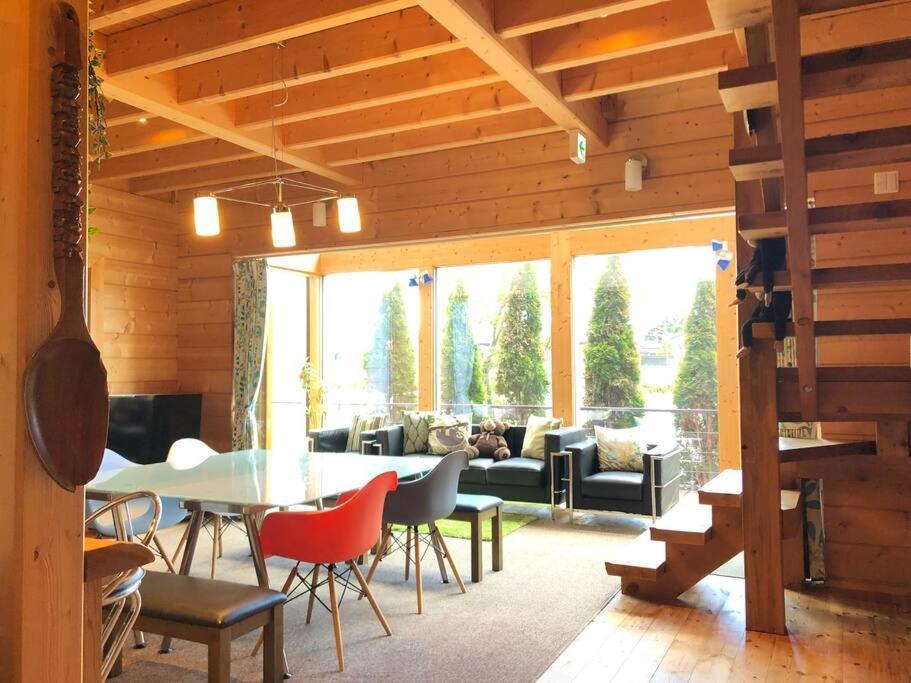 浅間山を眺めるフインランドログハウス Karuizawa Exteriér fotografie
