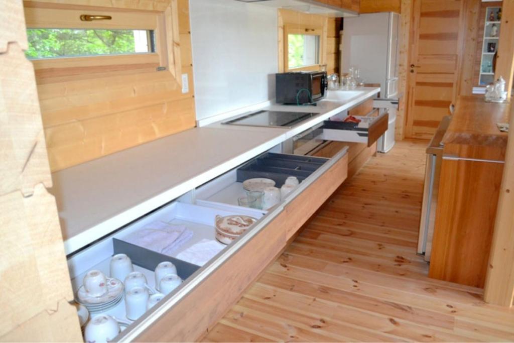 浅間山を眺めるフインランドログハウス Karuizawa Exteriér fotografie